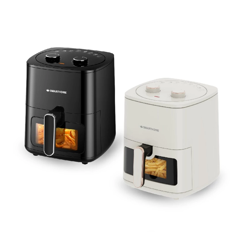 [รุ่นใหม่] SMARTHOME หม้อทอด 5.5 ลิตร 1500วัตต์ ตั้งเวลาได้ 60 นาที มองเห็นอาหาร รุ่น AF601 thumbnail 3