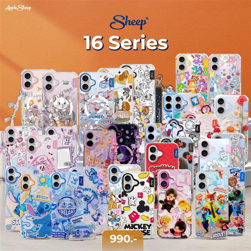 [For iPhone 16 Series] เคสสำหรับไอโฟน 16 / 16 Plus / 16 Pro / 16 Pro Max เคสรองรับชาร์จแม่เหล็ก ลิขสิทธิ์แท้ พร้อมส่ง