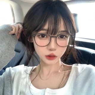 COD แว่นกรองแสง แว่นตา ยตาสั้น กรองแสงสีฟ้า แฟชั่นเกาหลีสายตาสั้น -50 -400 องศา ป้องกันแสงสีฟ้า แว่นตากรองแสงสายตาปกติ