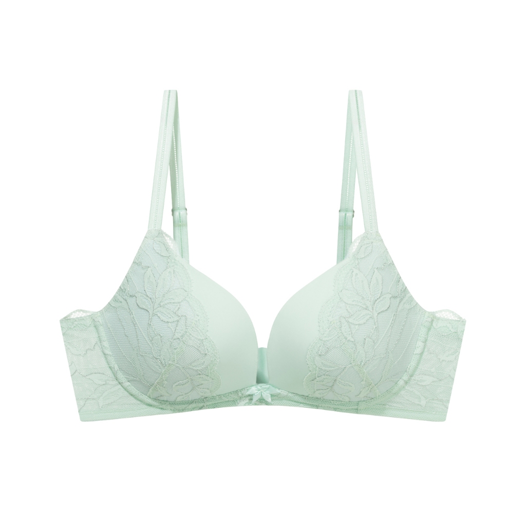 Triumph เสื้อชั้นในดันทรงแบบไม่มีโครง รุ่น Summer Jasmin HU รหัส 10227797 สีเขียว 00LT