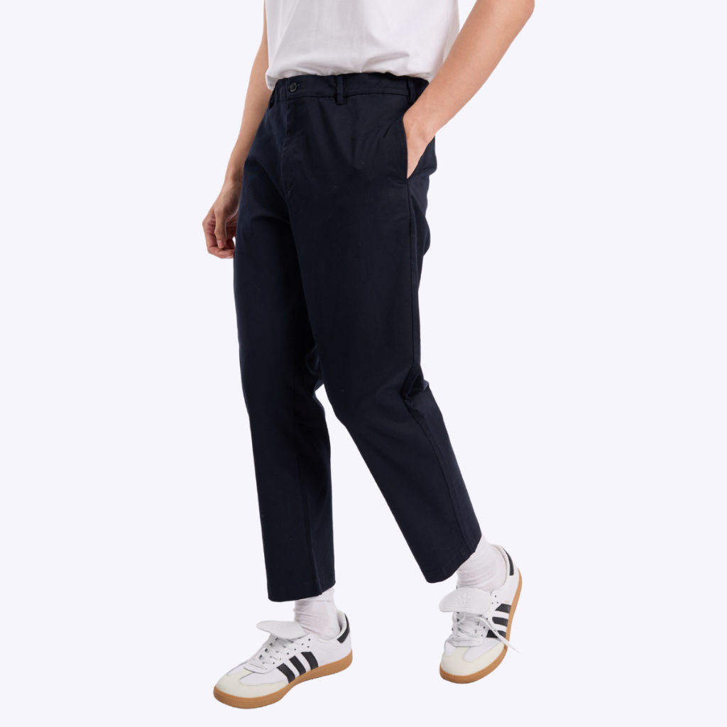 BODY GLOVE Men’s Basic Twill Chino Pants กางเกงชิโน ขายาว รวมสี ราคา ถูกที่สุด ดีลบีเคเค แกลเลอรีภาพที่ 2