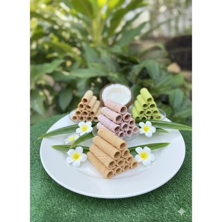 แป้งขนมทองม้วน(กึ่ง)สำเร็จรูป แป้งเดียวจบ ครบทุกทองม้วน (แป้งนิ่ม ม้วนง่าย เติมแค่น้ำเปล่า) ขนาด 1000 กรัม