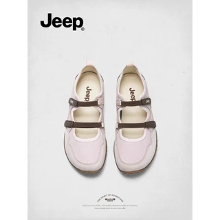 🇹🇭พร้องส่ง🇹🇭 รองเท้าJEEP ผู้หญิง Mary Jane รุ่นใหม่ สวมใส่สบาย ระบายอากาศดี