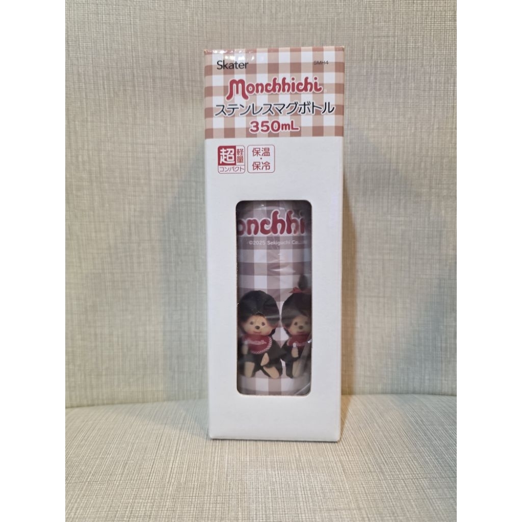 Skater Monchhichi stainless mug bottle 350 mL