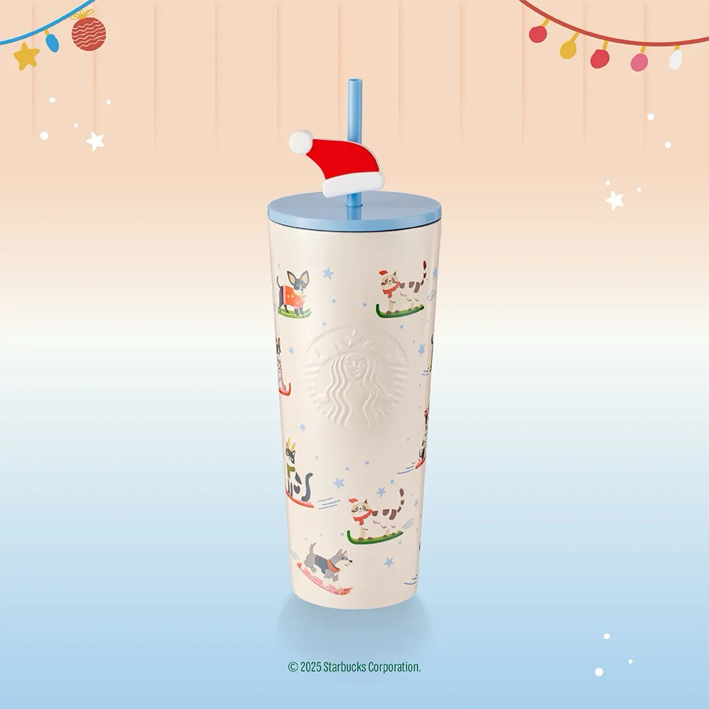 พร้อมส่ง Starbucks Christmas Happy new year