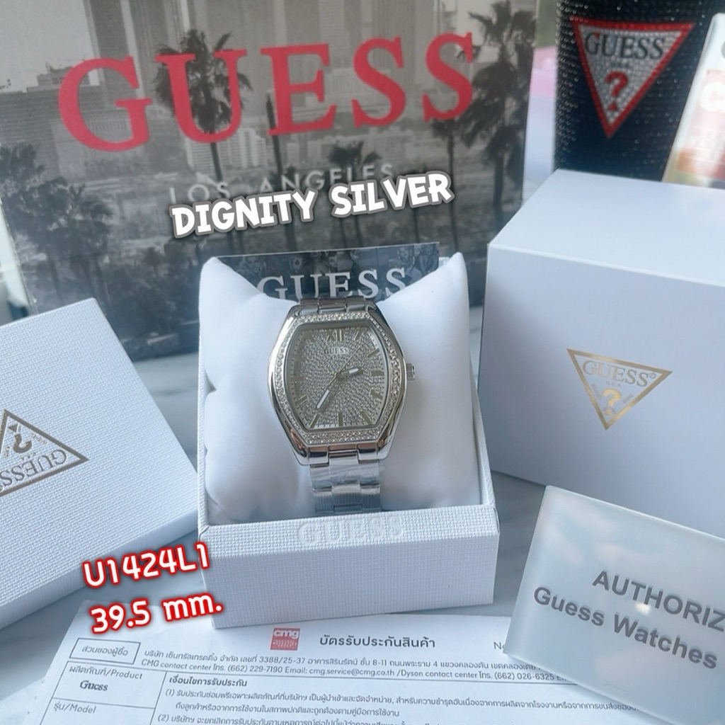 นาฬิกาผู้หญิง #Guess U1424L2M DIGNITY Gold ของแท้CMG