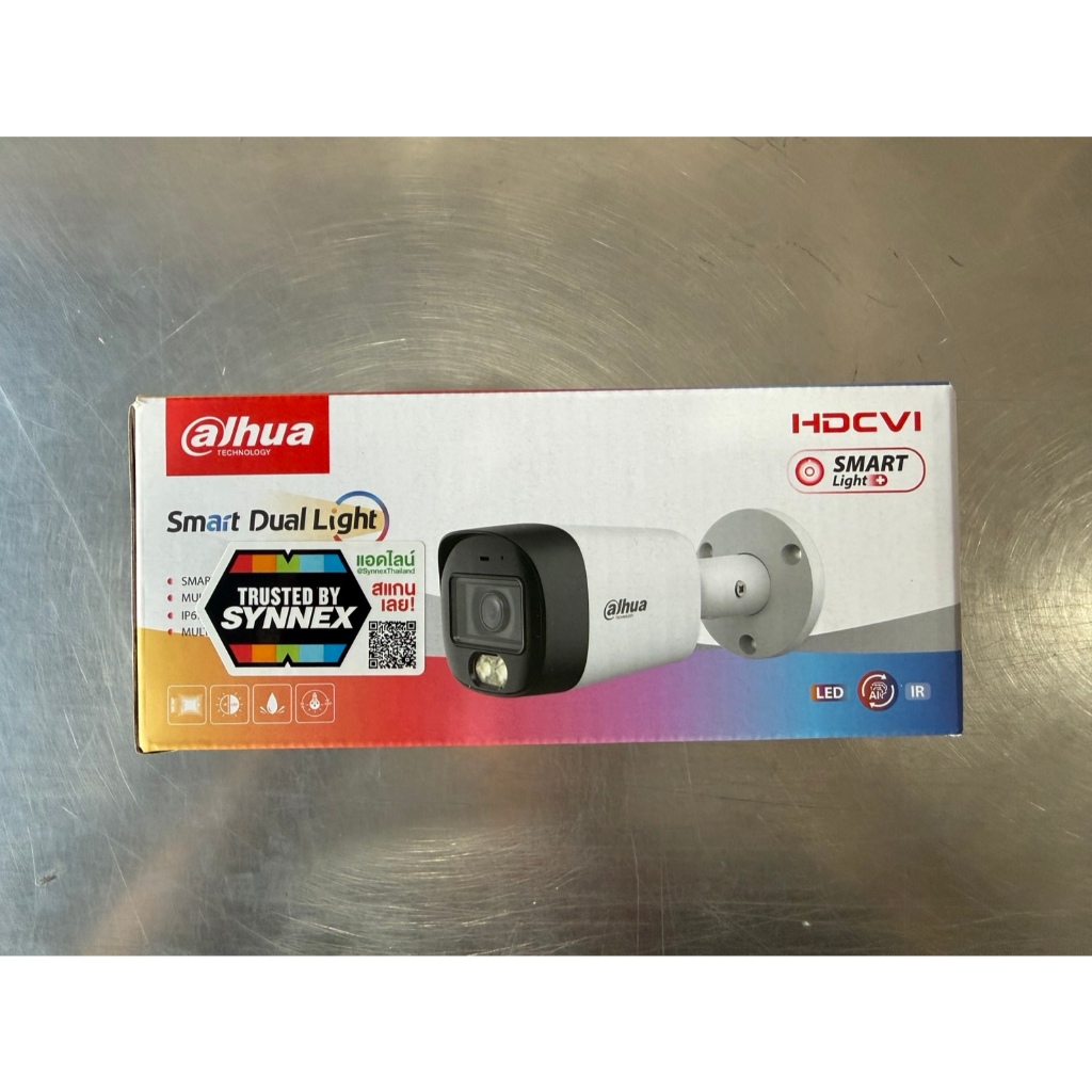 กล้อง Dahua DH-HAC-HFW1500RMP-IL-A (กล้องกระบอก 5mp + Mic + Smart Light)