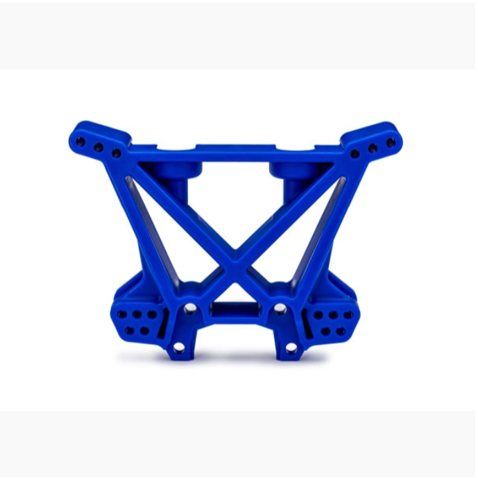TRAXXAS 9034-BLUE Shock tower, rear (blue) [สำหรับ JATO4X4]