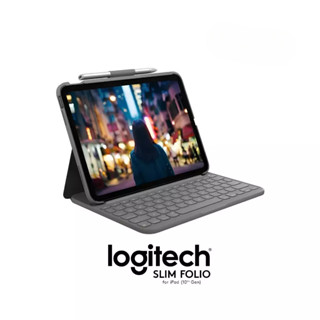 Logitech Slim Folio Case Keyboard เคสคีย์บอร์ด iPad Gen10 (2…