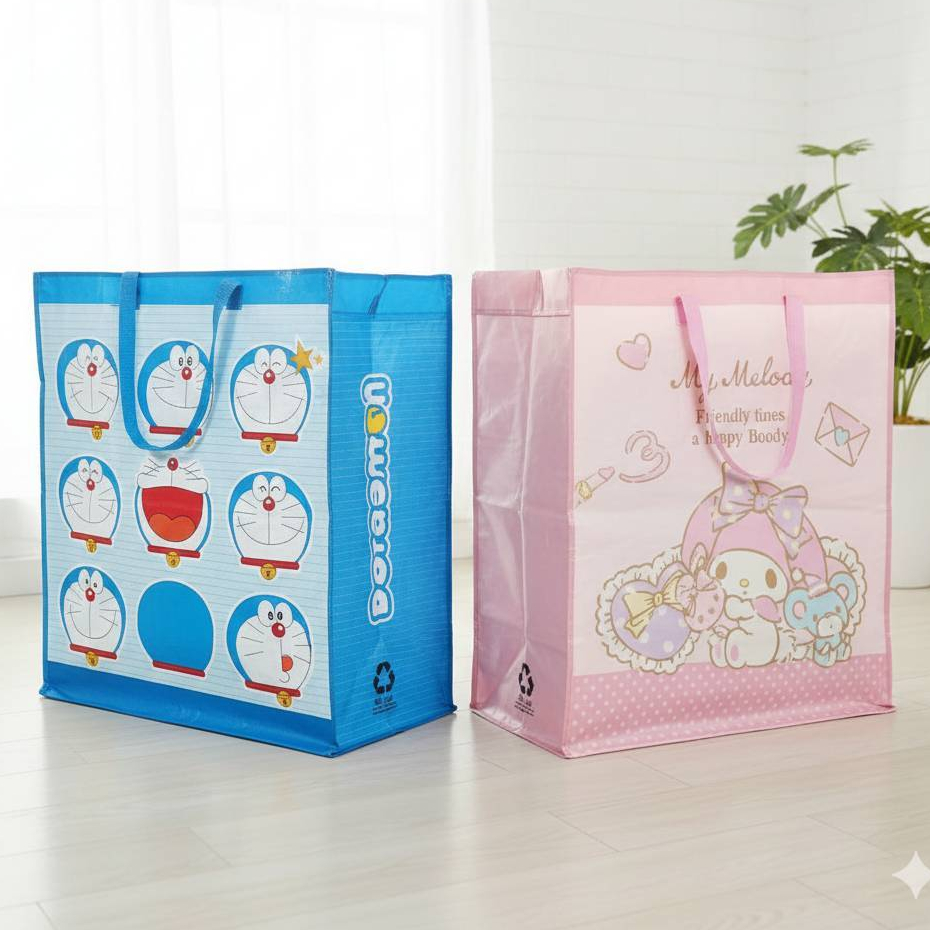 กระเป๋ากระสอบ  ถุงกระสอบ L กระเป๋าลิขสิทธิ์ shopping bag