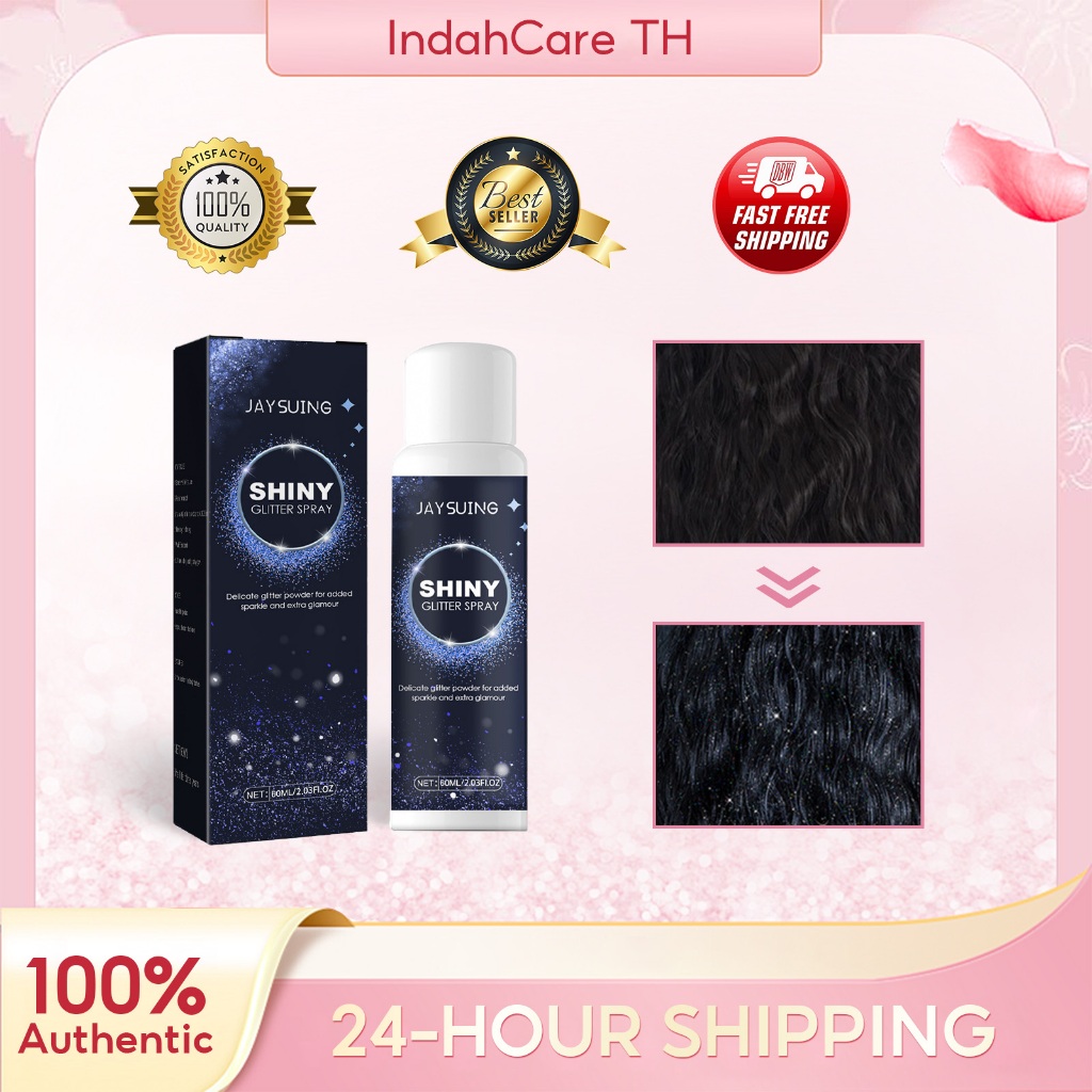 Jaysuing สเปรย์กลิตเตอร์ สเปรย์กากเพชร สเปรย์กลิตเตอร์วิ้งค์วับ glitter spray ไฮไลท์ สําหรับออกเดทปาร์ตี้ คริสต์มาส