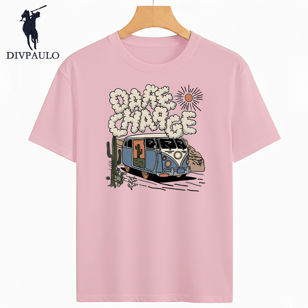 T-shirt 1901-DCเสื้อยืดคอกลมสีพื้น ผ้านุ่มพิเศษ ไม่ย้วย ไม่หด ระบายอากาศดี ไม่ขึ้นขุย