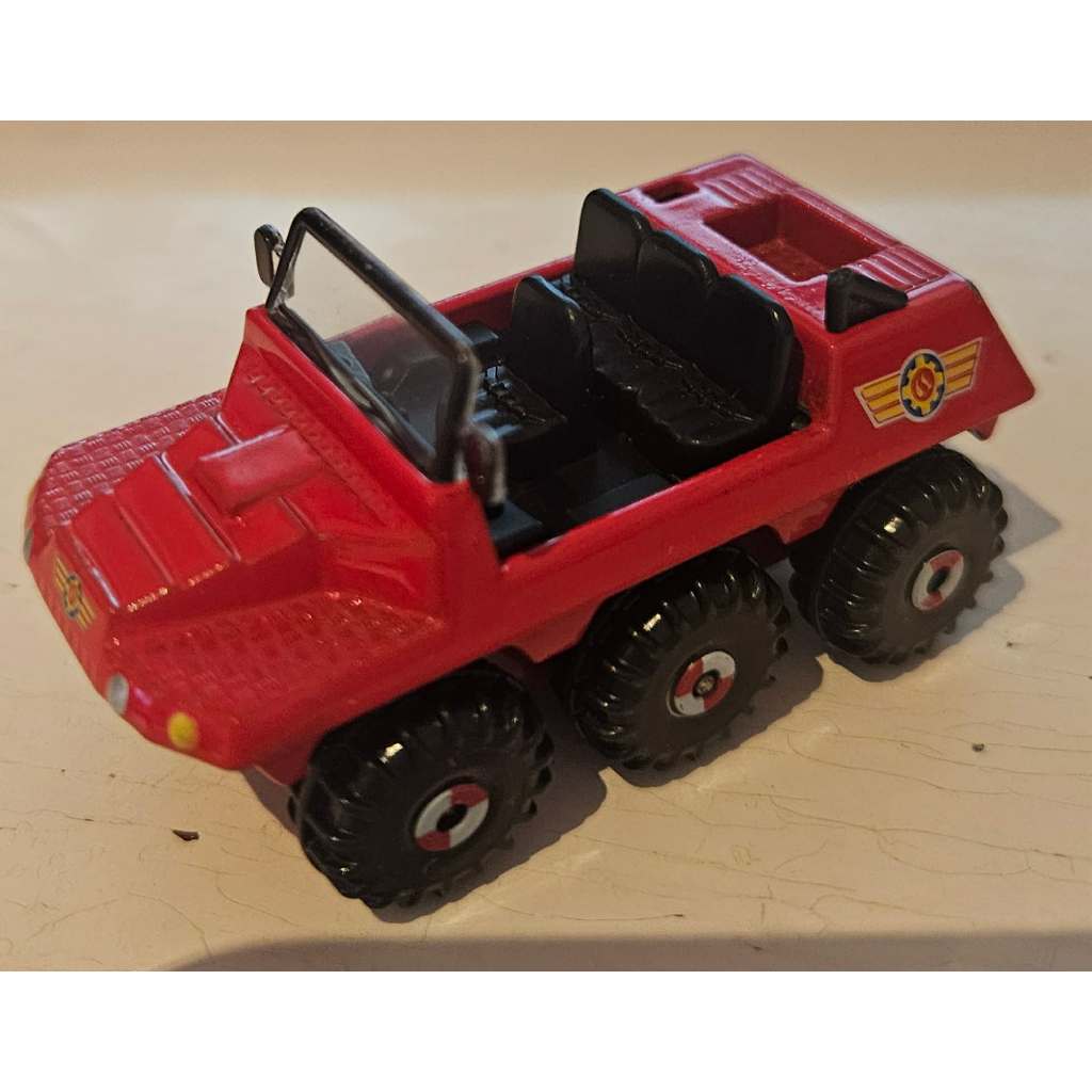 โมเดลรถสะเทินน้ำสะเทินบก Dickie Toys มือสอง ขนาด 5-6 เซนติเมตร