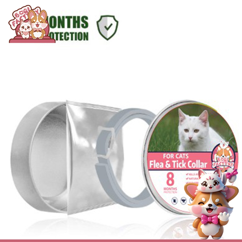 Boqi factory ปลอกคอกำจัดเห็บ หมัด สุนัข ปลอกคอกันเห็บหมัดและแมลง ปลอกคอกันหมัด กำจัดเห็บหมัด Boqi Co