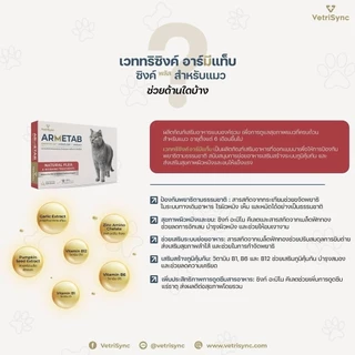 ARMETAB ZINC+ FOR CAT อาร์มีแท็บ ซิงค์ พละส