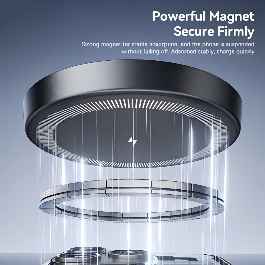 ESAGER ที่ชาร์จไร้สายแม่เหล็ก 5 in 1 ใช้ได้กับโทรศัพท์มือถือแอปเปิ้ล หูฟัง นาฬิกา ลำโพงบลูทูธ และโคมไฟไร้สาย - รูปที่ 3