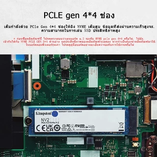 [รับประกัน 3 ปี] Kingston SSD NV2 M.2 Nvme PCIe 4.0 2280 สำหรับแล็ปท็อปเดสก์ท็อปพีซ 1TB 2TB