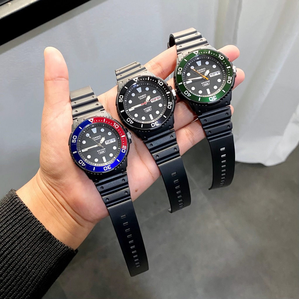 Casio Standard นาฬิกาข้อมือ รุ่น MRW-230H (MRW-230H-1E1,MRW-230H-1E2,MRW-230H-1E3)