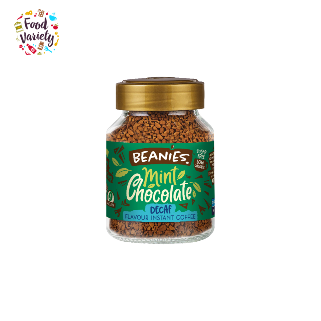 Beanies Mint Chocolate Flavoured Instant Coffee 50g กาแฟสำเร็จรูป Beanies รสช็อกโกแลตมิ้นต์ 50 กรัม