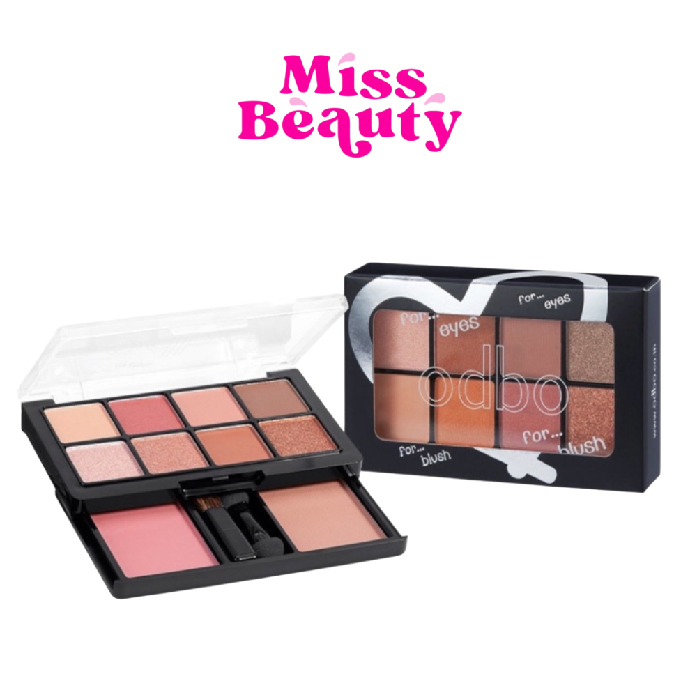 ODS01 โอดีบีโอ ฟอร์ อายส์ ฟอร์ บลัช Odbo For Eyes For Blush Eyeshadow & Blush On 20 g.