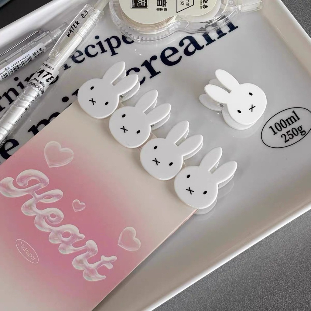 🐰🔖{พร้อมส่ง !} Miffy ตัวหนีบมิฟฟี่ เป็นรูปทรงมิฟฟี่ น่ารักมาก🔖🎀🐰