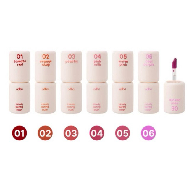 ODBO CLOUDY LASTING BLUSH - OD1306