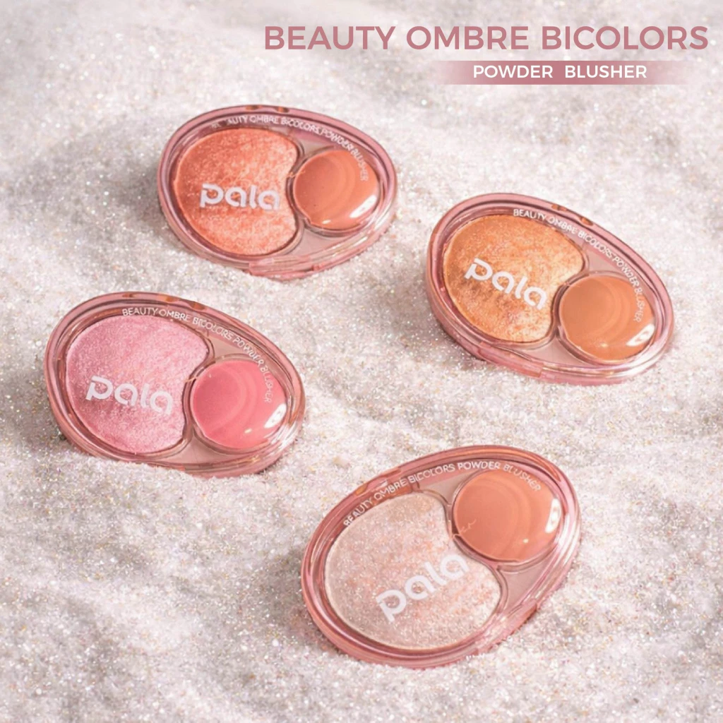 PALA Beauty Ombre Bicolors Powder Blusher บลัชออนฝุ่น 2 สี แบรนด์ไทย thumbnail 5