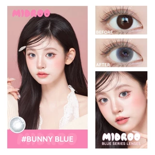 Midroo 【0°~-600°】🐇Bunny-14.5mm 🐇ไร้ขอบ series คอนแทคเลนส์สี แม่ทัพ สายฝอ รายเดือน เลนส์นุ่ม สายหวาน ตาน่ารัก Monthly