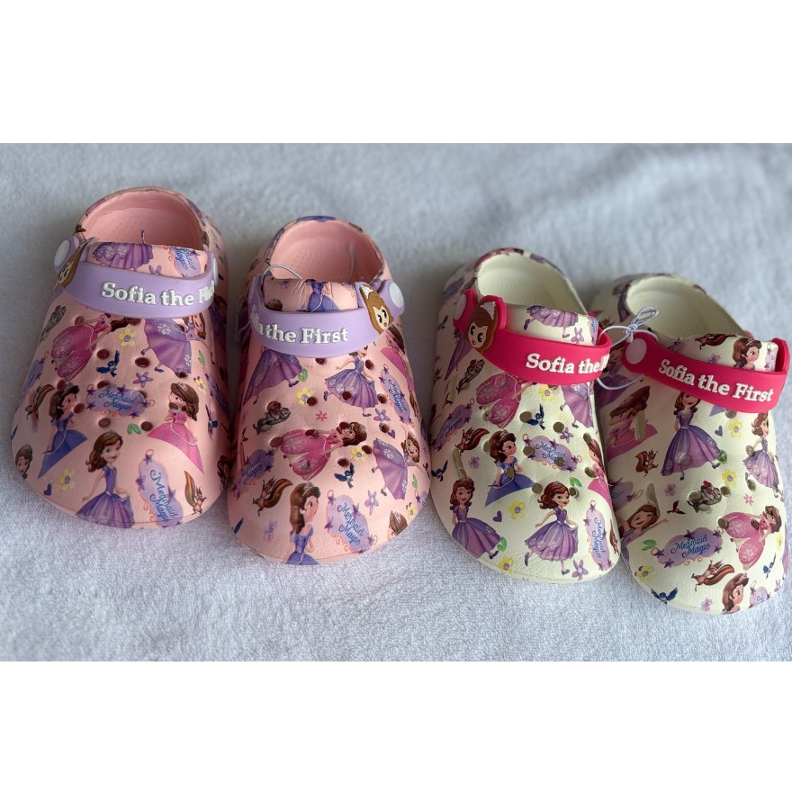 รองเท้าหัวโตลายเจ้าหญิง