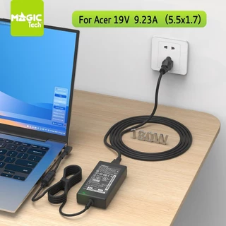 Adapter N/B FOR ACER 19.5V 9.23A (หัว 5.5*1.7mm) MAGICTECH (180W) แถมสายไฟ มอก.MAGICTECH SY-96A