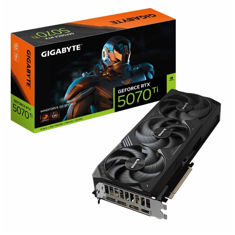 GIGABYTE  RTX5070Ti WINDFORCE OC SFF 16GB GDDR7