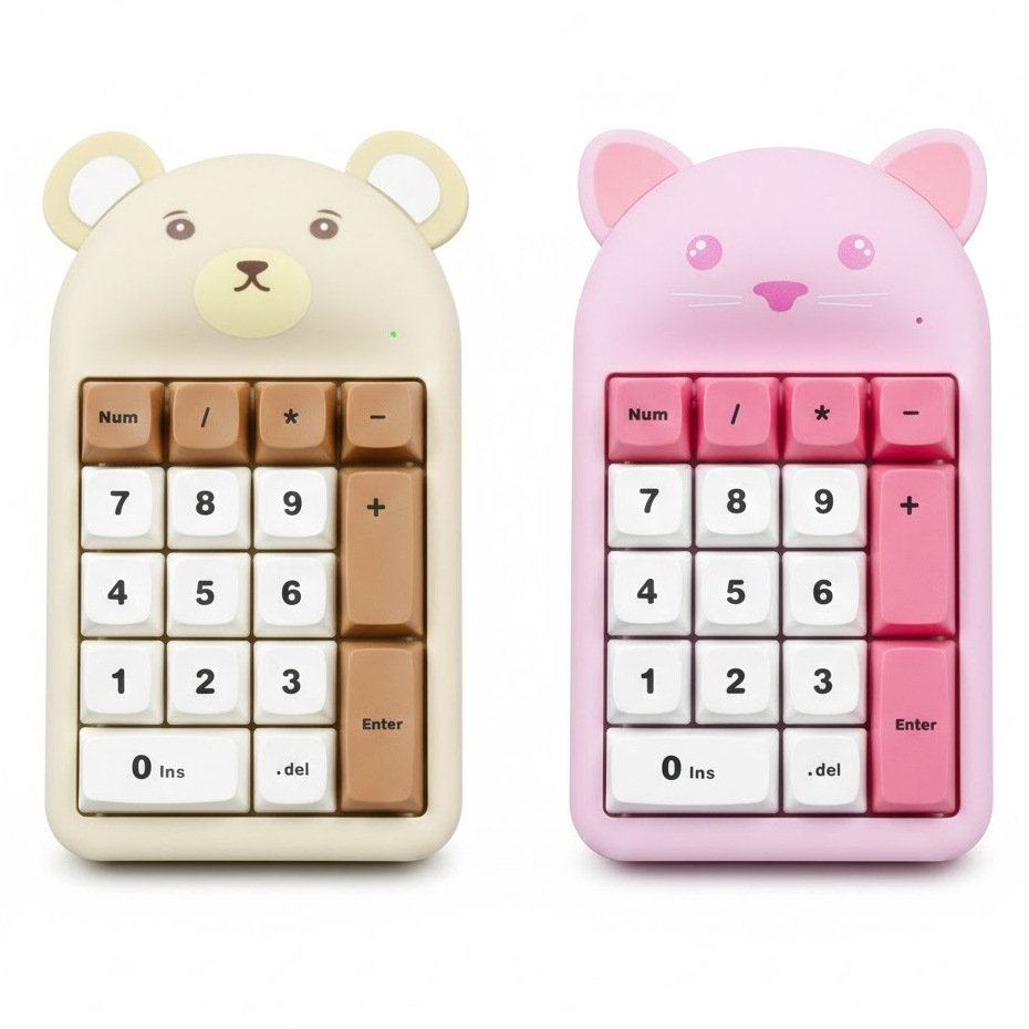 ส่งด่วน NUBWO NUMPAD ไร้สาย NKB114 NK3114 numeric 2 in 1 ( ไร้สาย + บลูทูธ)