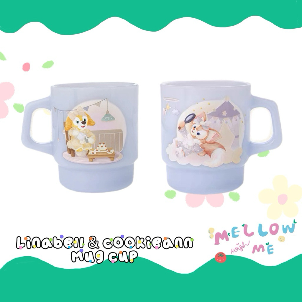 {พร้อมส่ง} Linabell & cookieann mug cup🍵🌸