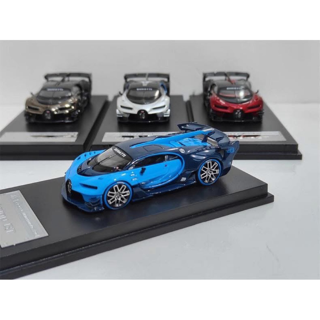 【Pre-Order】 MJ Model x League Model (LMLF) 🔥 Bugatti Vision GT 1:64 | บอดี้เหล็ก