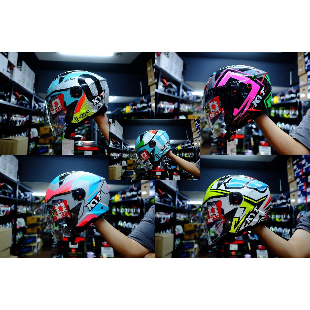 Kyt รุ่น D City หมวกกันน็อค มีแว่นกันแดด