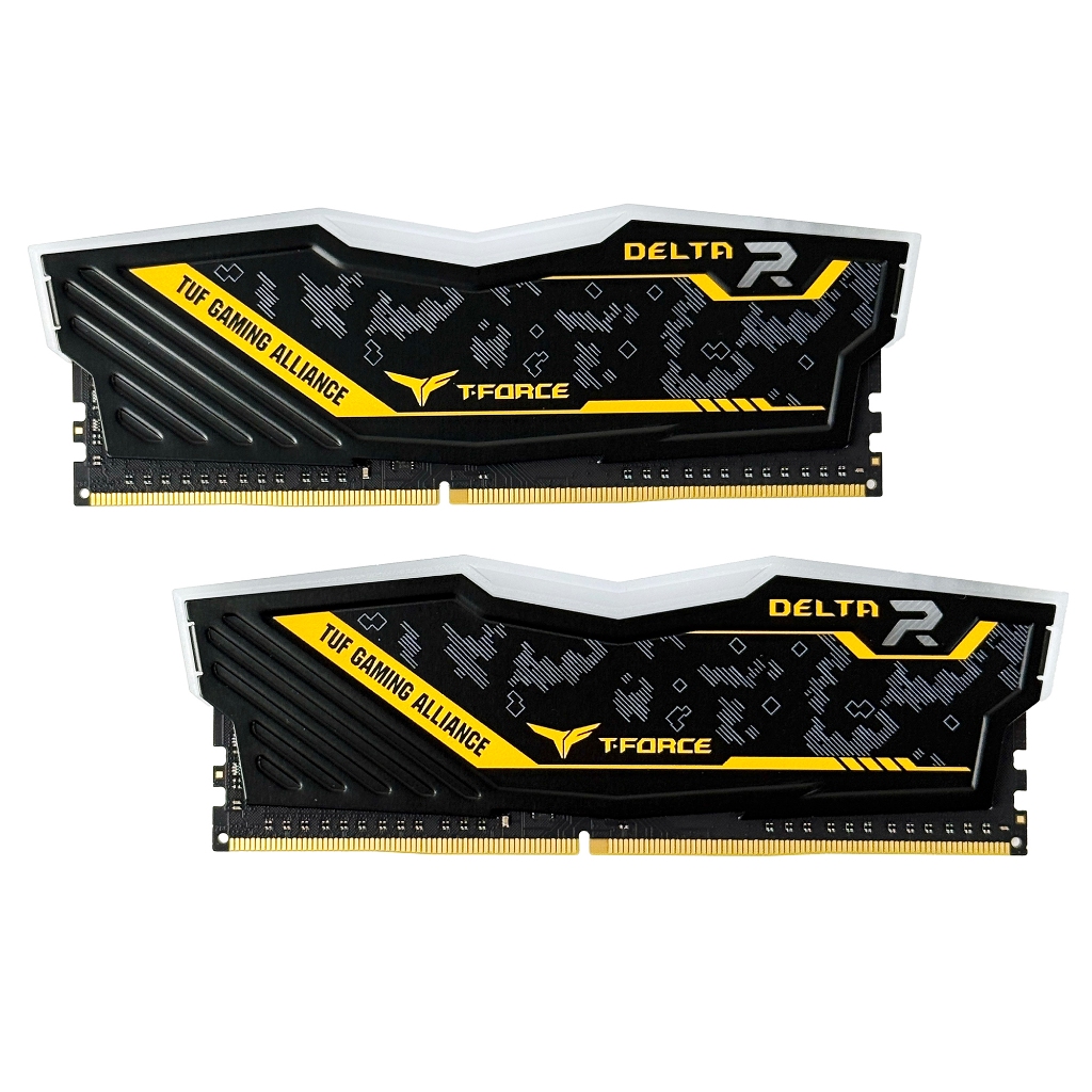 RAM DDR4 TeamGroup T-Force Delta RGB TUF Gaming 16GB (8GBx2) Bus 3200 | ประกัน LT Advice มือสอง สภาพ