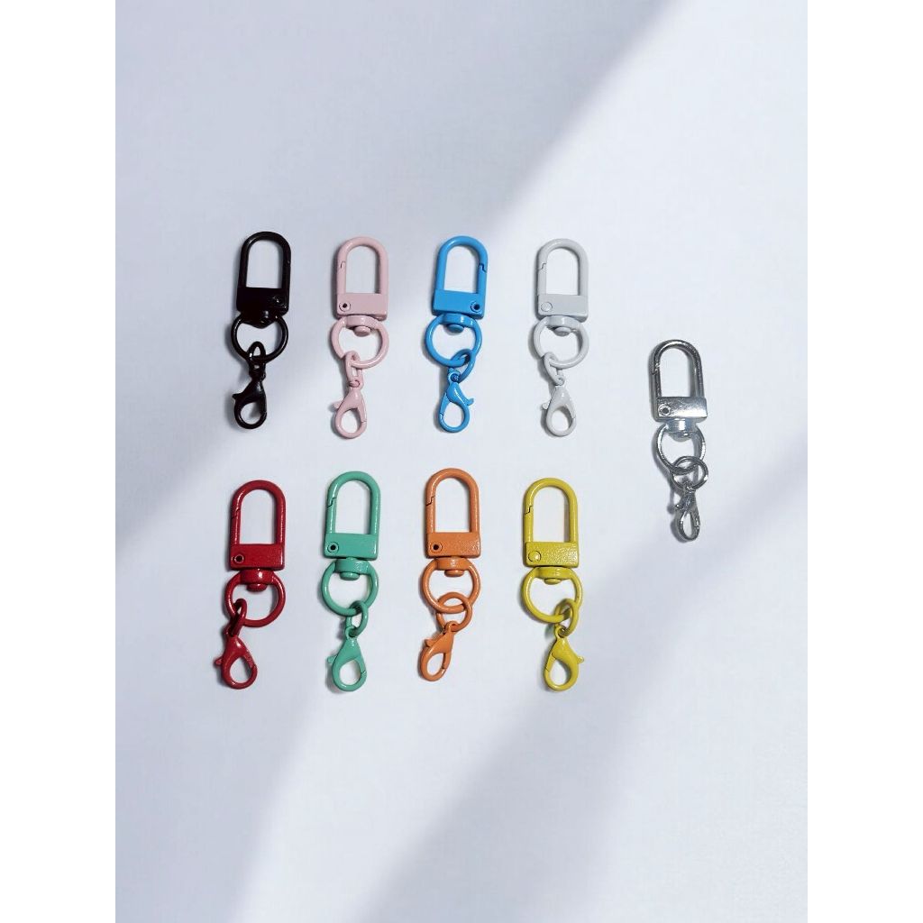 ✦ ตะขอพวงกุญแจโลหะ หมุนได้ 360° | อะไหล่เสริมเคสกล้อง Charmera