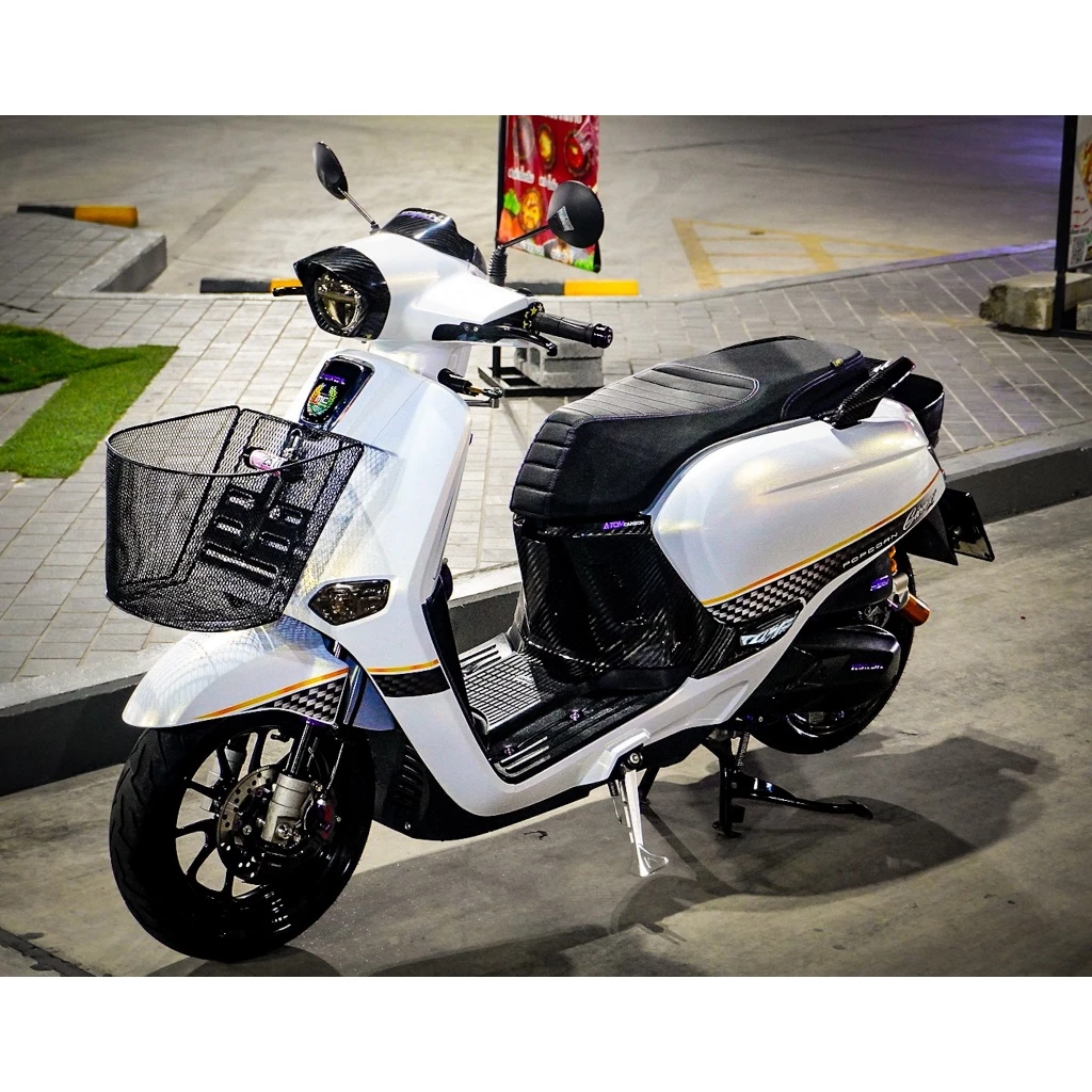 สติ๊กเกอร์แต่งลาย Honda GIORNO+ ST-1 ใส ติดได้ทุกสี ทนแดด ทนฝน thumbnail 9