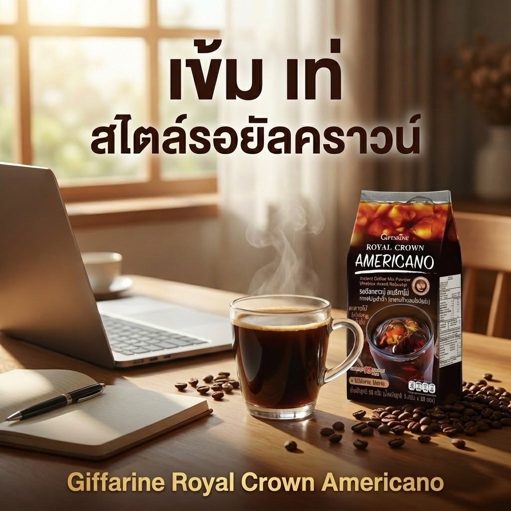 กิฟฟารีน รอยัลคราวน์ อเมริกาโน่ | Royal Crown Americano ของแท้ - รูปที่ 5