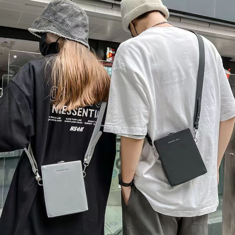 กระเป๋าสะพายข้างแฟชั่นผู้หญิง ความรู้สึกขั้นสูง ใหม่ ไหล่เล็ก น้ำหนักเบา กระเป๋าสะพายข้างทรงเหลี่ยม - รูปที่ 5