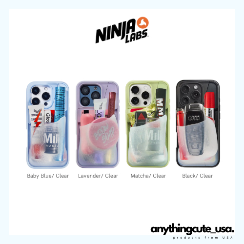 (พร้อมส่ง) Ninja Labs Flex Pouch Phone Case