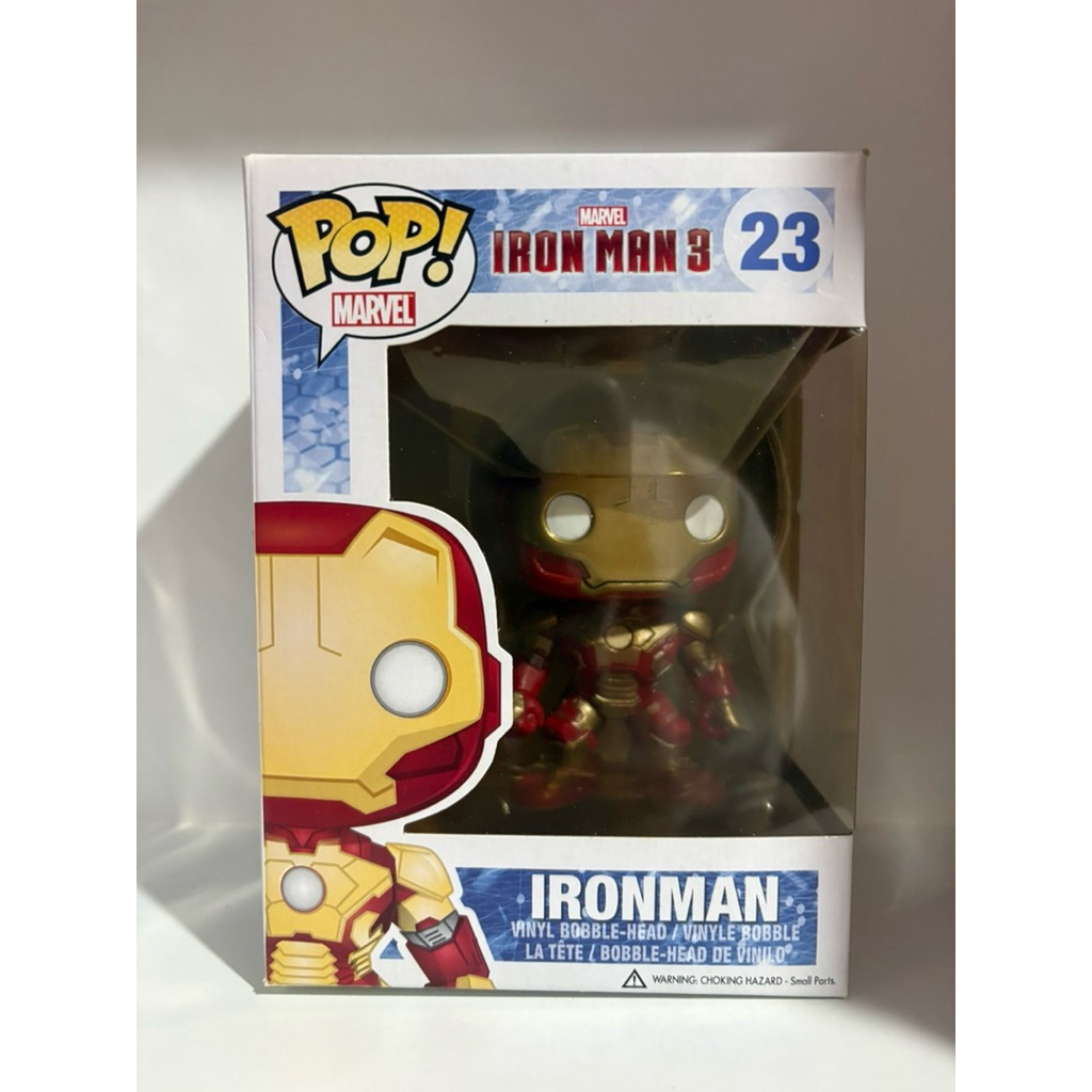 Funko Pop Iron Man 3 Mark 42 Marvel 23 Damage Box