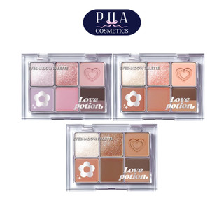 Love Potion Girls Eyeshadow Palette เลิฟ โพชั่น เกิร์ลส์ อายแชโดว์ พาเลท 6.2 g