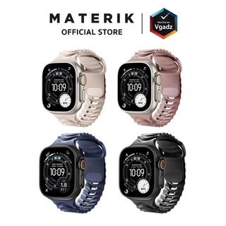 Materik สายนาฬิกาสำหรับ Apple Watch 42(3)/44/45/46/49mm รุ่น FKM Ripple Band