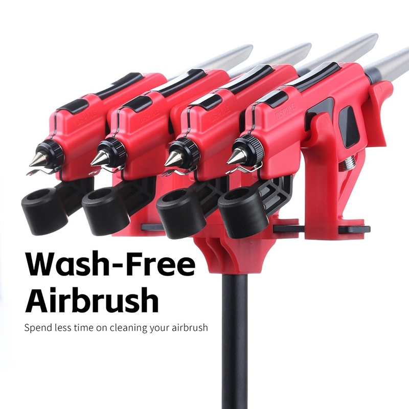 DSPIAE PT-AB ระบบแอร์บรัชแบบไม่ต้องล้าง – ชั้นวางสเปรย์และเครื่องหมายแบบครบวงจรสําหรับการวาดภาพโมเดล