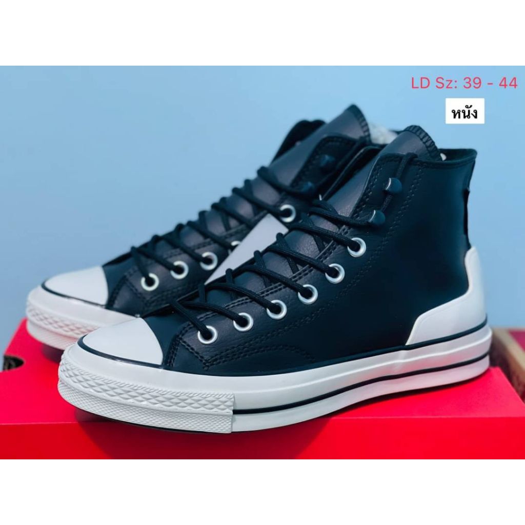 Converse หุ้มข้อ หนังแท้