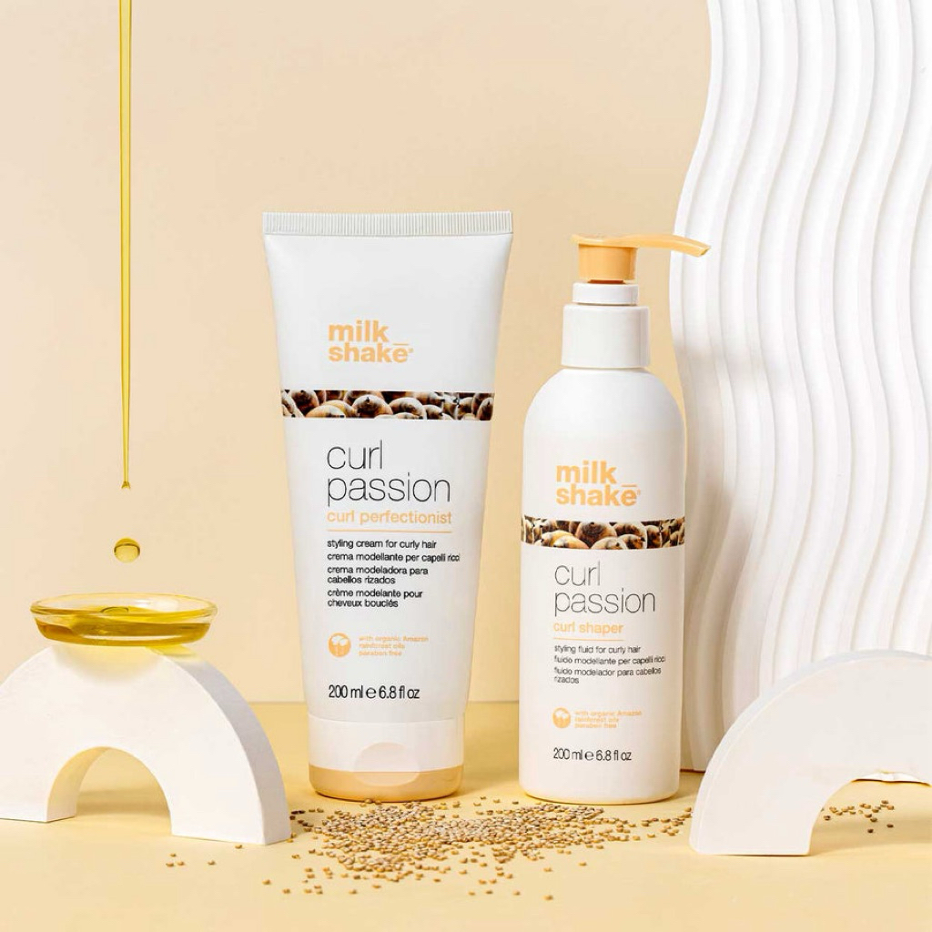 Milk Shake Curl Passion Curl Perfectionist 200ml ครีมจับลอน เซ็ทลอนผม สำหรับลอนคลื่น