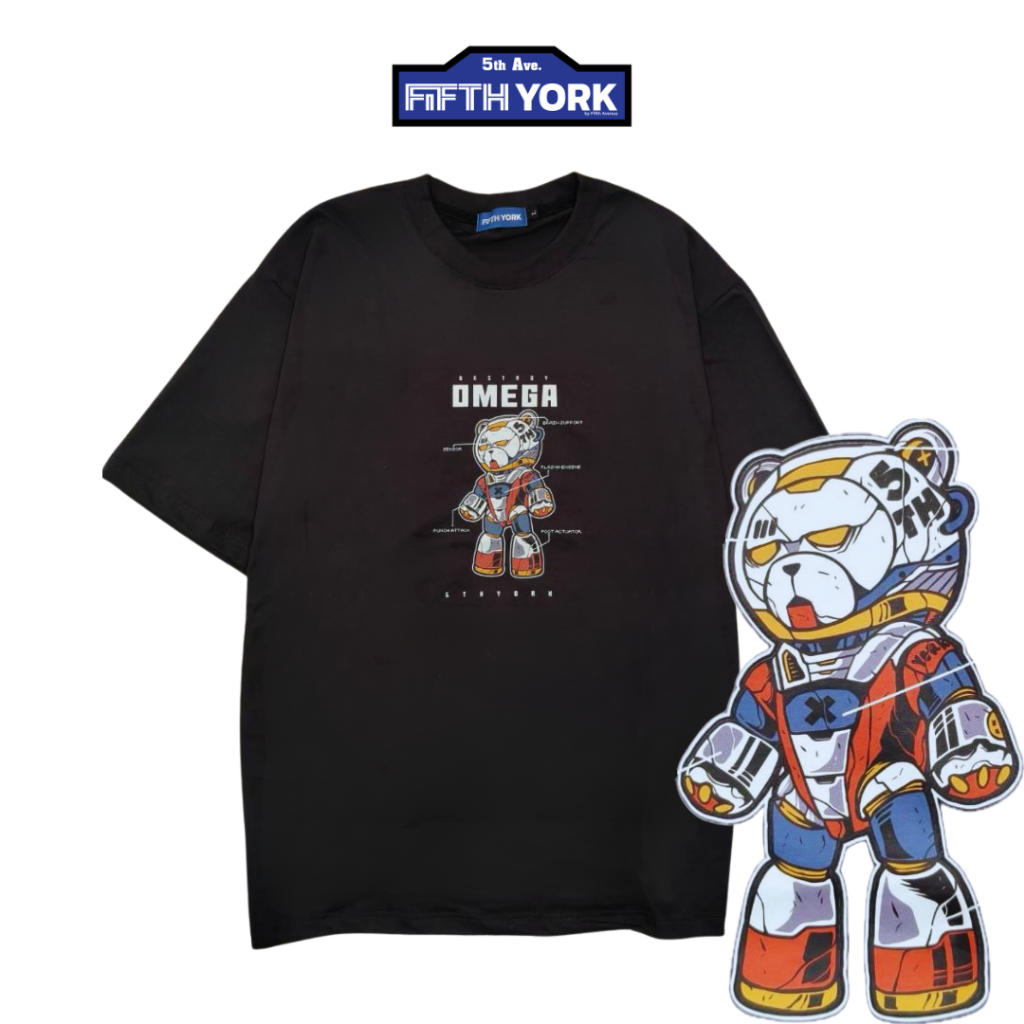 Fifthyork t-shirt Omega Mecha Bear