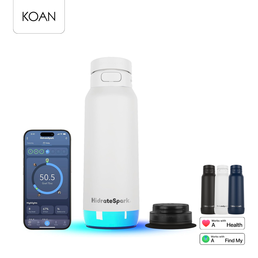 HidrateSpark PRO 2 32oz Chug Lid ขวดน้ำอัจฉริยะ