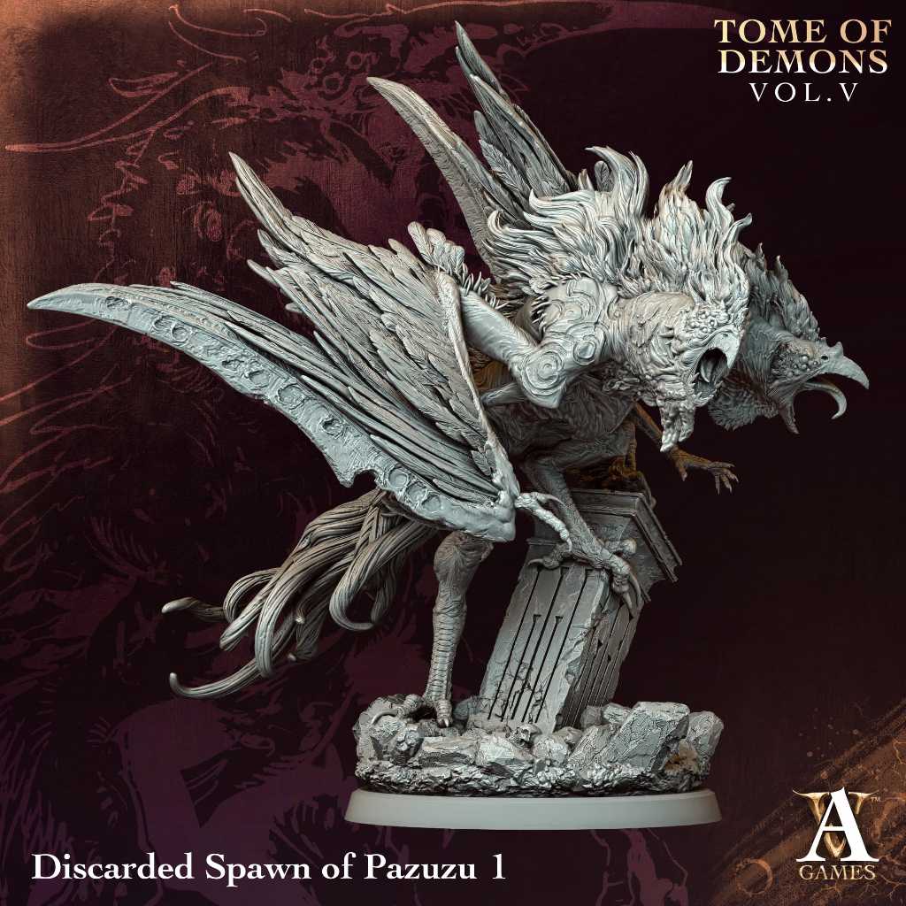 [Tome of Demons Vol.V] - Discarded Spawn of Pazuzu - โมเดลสำหรับ DnD miniature,[Made to order ส่งพัส